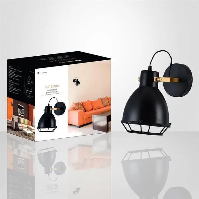 Alt view image 2 of 2 - Xtricity - Indoor Wall Light, 9.6 '' Width, From The Virginia Collection, Black