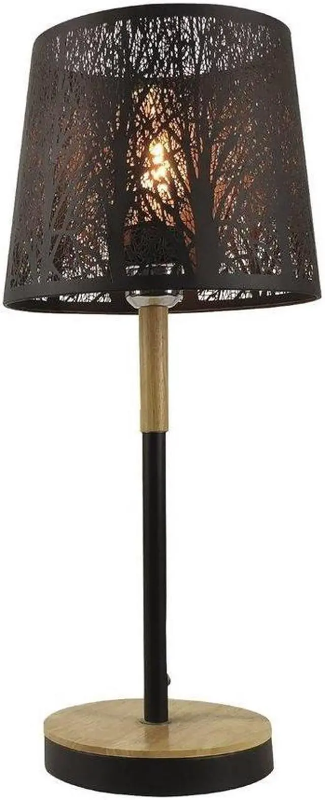 Main image of Xtricity - Table Lamp, 22.6 '' Height, From the Luna Collection, Black