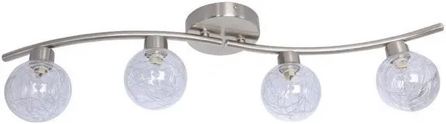 Main image of Xtricity - 4 Heads Ceiling Light, 26.3 '' Width, From The Oscar Collection, Silver