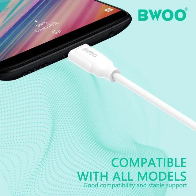 Alt view image 2 of 5 - USB to USB Type-C Cable, 1 Meter Length