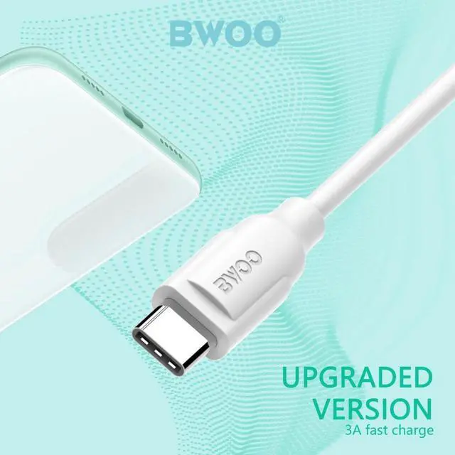 Alt view image 4 of 5 - USB to USB Type-C Cable, 1 Meter Length