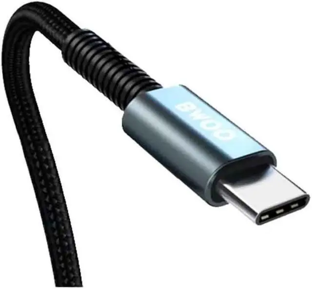 Main image of USB to USB Type-C Cable, 1 Meter Length, Braided Nylon and Aluminum Alloy Shell