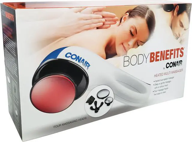 Alt view image 9 of 9 - Conair CONAIR WM7 Heated Massage with Vibrator CNRWM7