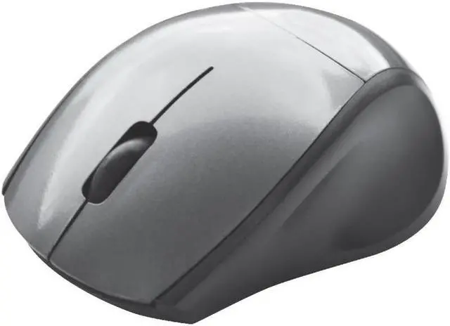 Main image of Elink CM517 - Travel Size Wireless Optical Mouse with Click Wheel and Nano Receiver, Gray