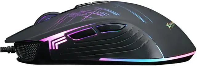 Alt view image 2 of 6 - Xtrike Me GM-510 - Optical Gaming Mouse, Wired with 7 Buttons and Backlight, 800 to 6400 DPI, Black