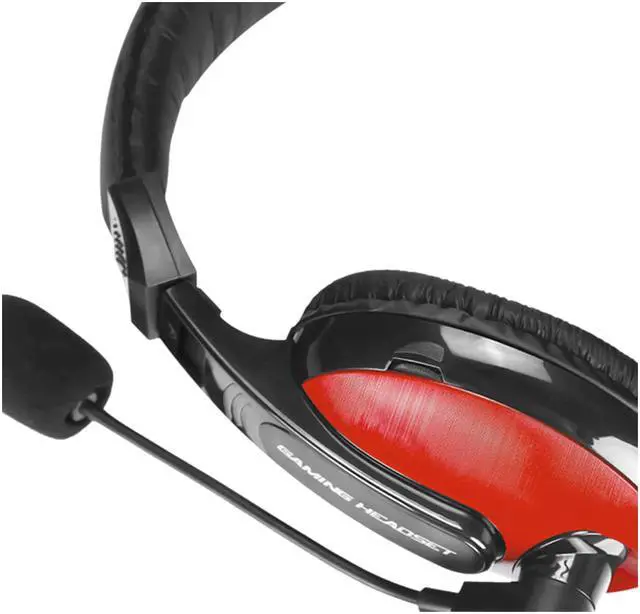 Alt view image 3 of 8 - Xtrike Me HP-307 - Wired Gaming Headset, On-Ear with Microphone, Red