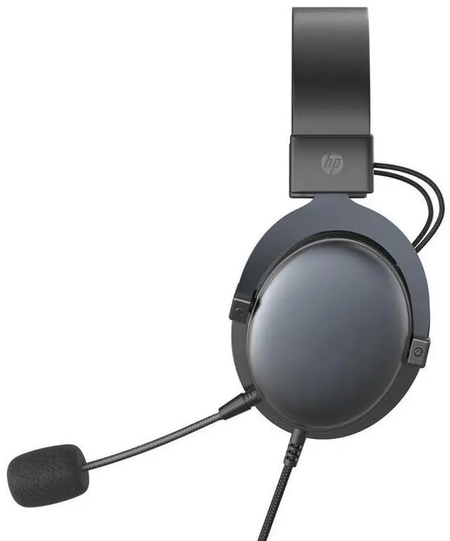 Alt view image 3 of 7 - HP - Wired Stereo Gaming Headset With Microphone And Volume Control, 2 Meter Cable, Blac