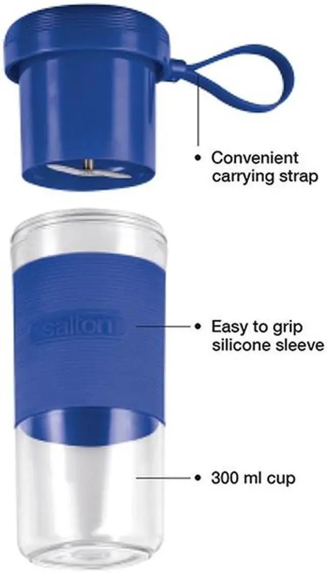 Alt view image 3 of 3 - Salton - Rechargeable Portable Blender, 300ml Capacity