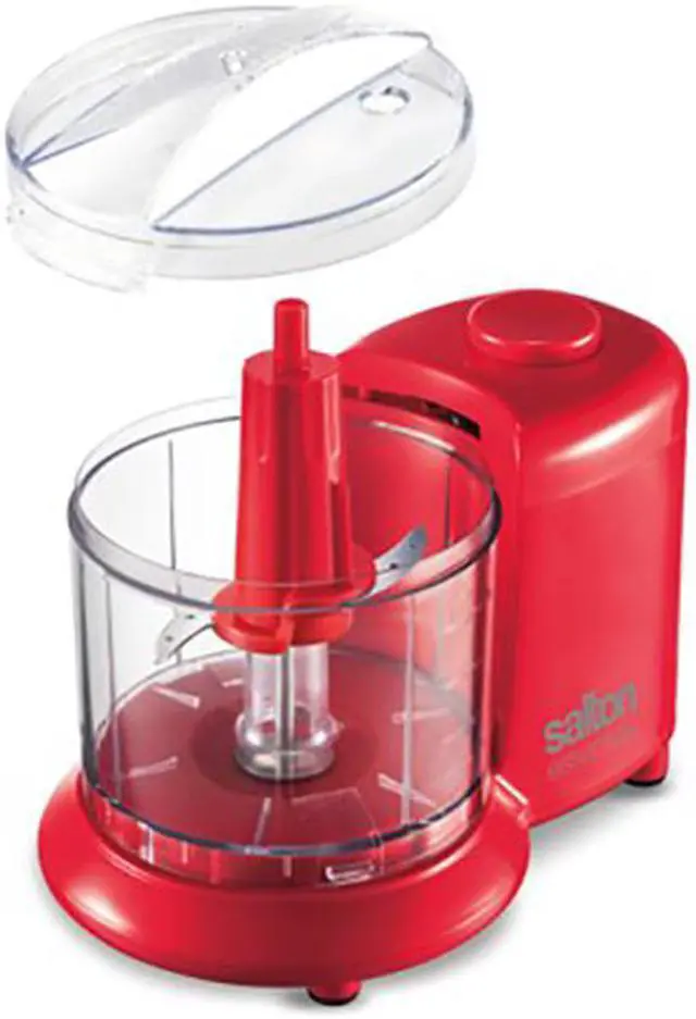 Alt view image 2 of 2 - Salton Essentials Mini Electric Chopper 100W Red