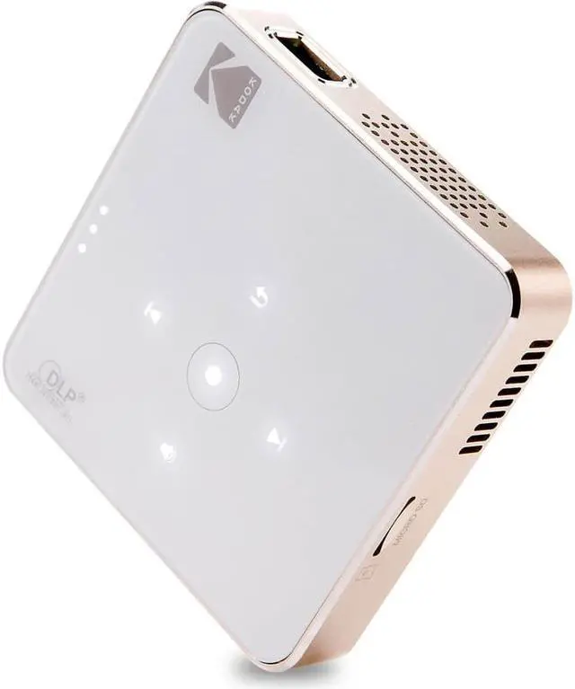 Alt view image 4 of 11 - Kodak Luma 150 RODPJS150WH Portable Pico Projector 1080p Image up to 150" HDMI