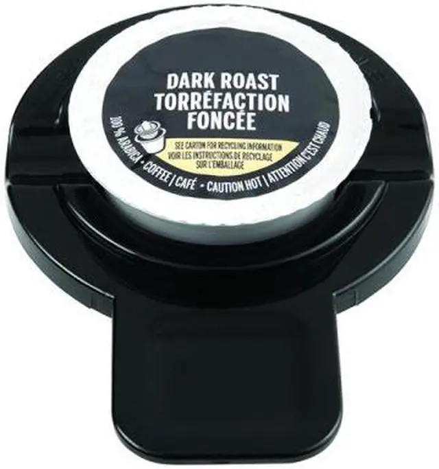 Alt view image 3 of 5 - Salton FC1952 2 in 1 Single Serve K-Cups or Coffee filter Basket Coffee Maker Stainless Steel