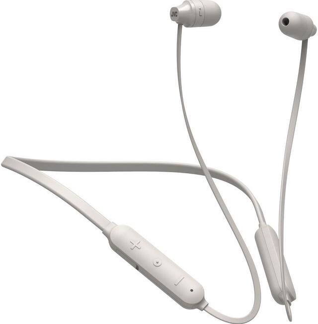 Main image of jvc marshmallow wireless, earbud headphones, water resistanceipx4, 8 hours long battery life, secure and comfort fit with flexible soft neck band and memory form earpieces  hafx35btb black