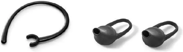 Alt view image 3 of 20 - JVC HA-C300 One-Piece Bluetooth Rechargeable Long-Life Earpiece, HD Voice Compatible, Black