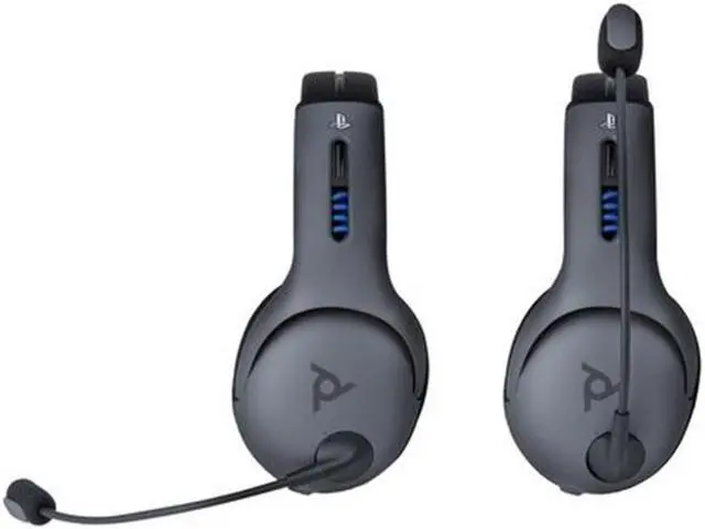 Alt view image 5 of 13 - PDP LVL50 Wireless Gaming Headset with Microphone for PlayStation 4 Grey