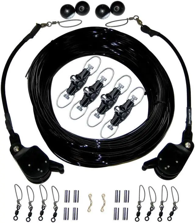 Alt view image 2 of 8 - Rupp Double Rigging Kit w/Lok-Ups & Nok-Outs - 260 Black Mono