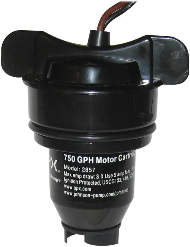 Alt view image 2 of 8 - JOHNSON PUMP 750 GPH MOTOR CARTRIDGE ONLY