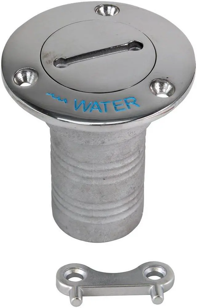 Alt view image 2 of 5 - WHITECAP HOSE DECK FILL 1-1/2" HOSE WATER