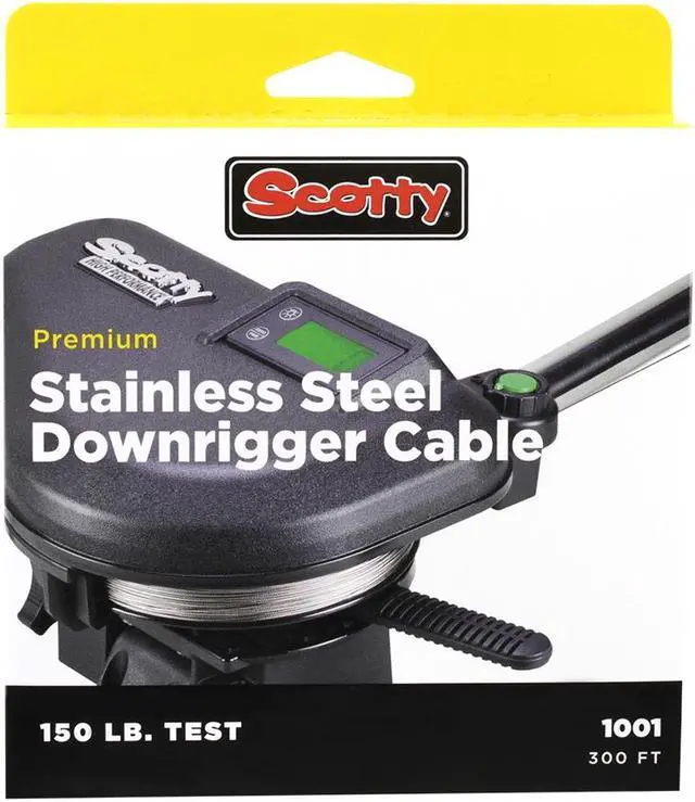 Alt view image 7 of 12 - Scotty 2401K High-Performance SS Downrigger Cable - 300 ft.
