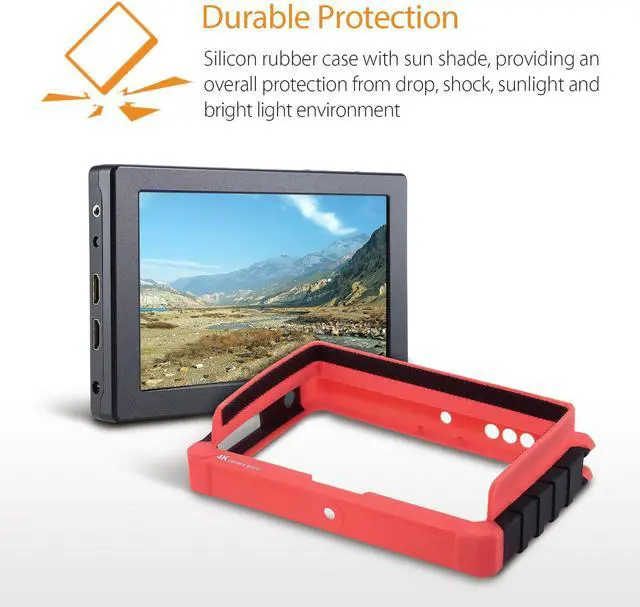 Alt view image 3 of 7 - Lilliput A7S 7" 1920x1200 4K HDMI Input IPS Field Monitor Camera-top Screen For DSLR Mirrorless Camera