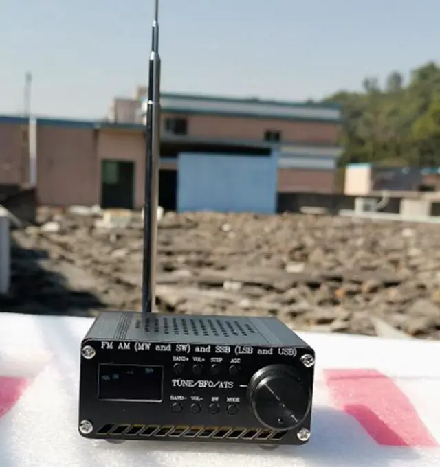 Alt view image 7 of 7 - Assembled SI4732 All Band Radio Receiver FM AM (MW & SW) SSB (LSB & USB) with battery + Antenna + Speaker + Case