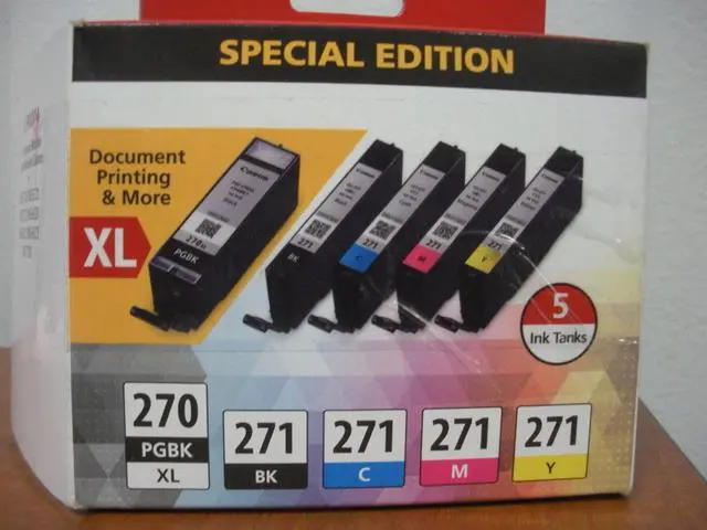 Main image of Canon PGI 270 XL /CLI 271 Black/Color Ink Cartriges