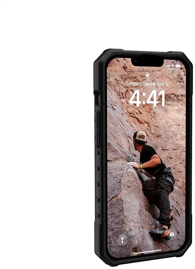 Alt view image 4 of 7 - UAG Designed for iPhone 14 Case Green Olive 6.1" Pathfinder Built-in Magnet Compatible with MagSafe Charging Slim Lightweight Shockproof Dropproof Rugged Protective Cover by URBAN ARMOR GEAR