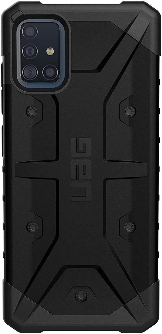 Alt view image 2 of 8 - UAG Designed for Samsung Galaxy A51 4G (SM-A515) Case Pathfinder [Black] Rugged Shockproof Military Drop Tested Protective Cover