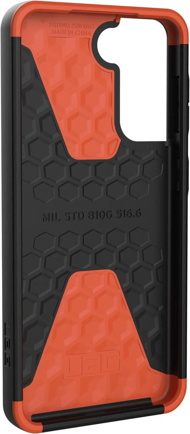 Alt view image 7 of 14 - UAG Designed for Samsung Galaxy S21 5G Case [6.2-inch Screen] Sleek Ultra-Thin Shock-Absorbent Civilian Protective Cover, Black