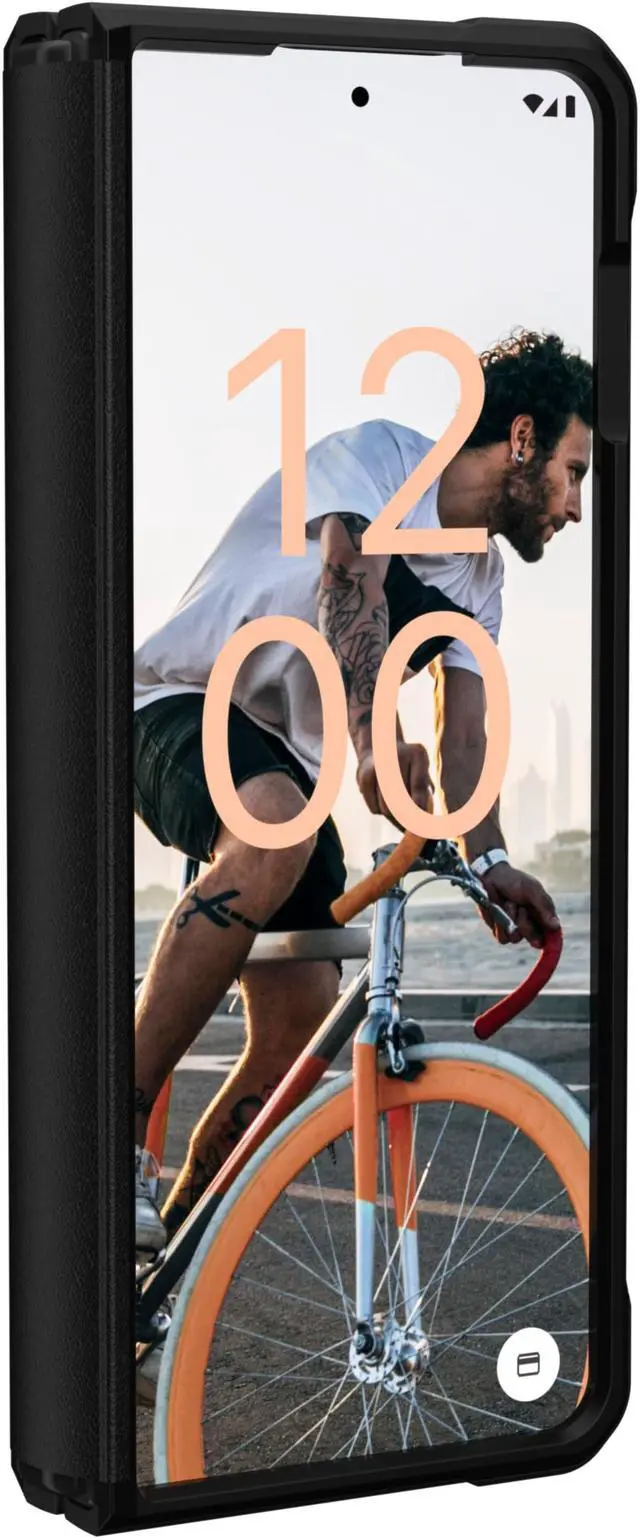 Alt view image 5 of 8 - UAG Designed for Samsung Galaxy Z Fold 4 Case 2022 Green Olive Civilian Sleek Ultra-Thin Shock-Absorbent Protective Cover by URBAN ARMOR GEAR