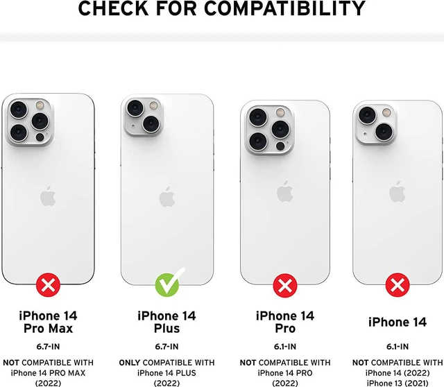 Alt view image 2 of 6 - UAG Designed for iPhone 14 Plus Case Blue Mallard 6.7" Pathfinder Built-in Magnet Compatible with MagSafe Charging Slim Lightweight Shockproof Dropproof Rugged Protective Cover by URBAN ARMOR GEAR