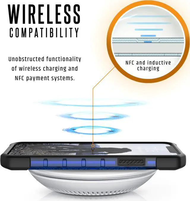 Alt view image 3 of 12 - UAG iPhone Xs / iPhone X [5.8-inch screen] Plasma Feather-Light Rugged [Cobalt] Military Drop Tested iPhone Case