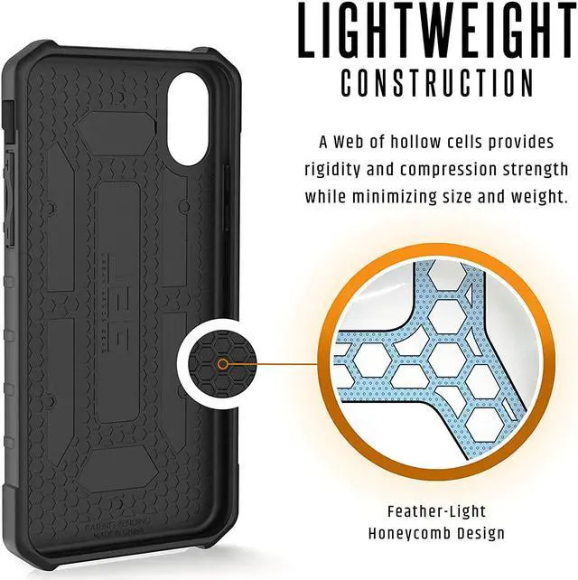 Alt view image 5 of 7 - UAG iPhone Xs / iPhone X [5.8-inch Screen] Pathfinder SE Camo Feather-Light Rugged [Midnight] Military Drop Tested iPhone Case