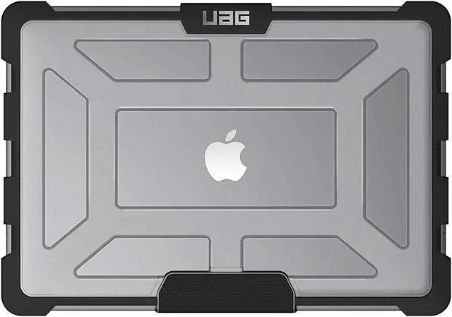 Alt view image 7 of 11 - UAG MacBook Pro 15-inch with Touchbar (4th Gen, 2016-2019) Feather-Light Rugged [Ice] Case