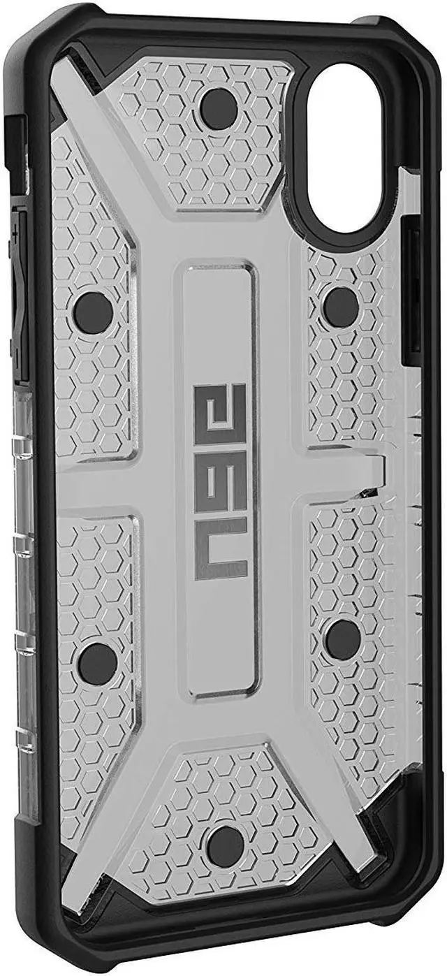 Alt view image 7 of 7 - UAG iPhone Xs / iPhone X [5.8-inch Screen] Plasma Feather-Light Rugged [Ash] Military Drop Tested iPhone Case