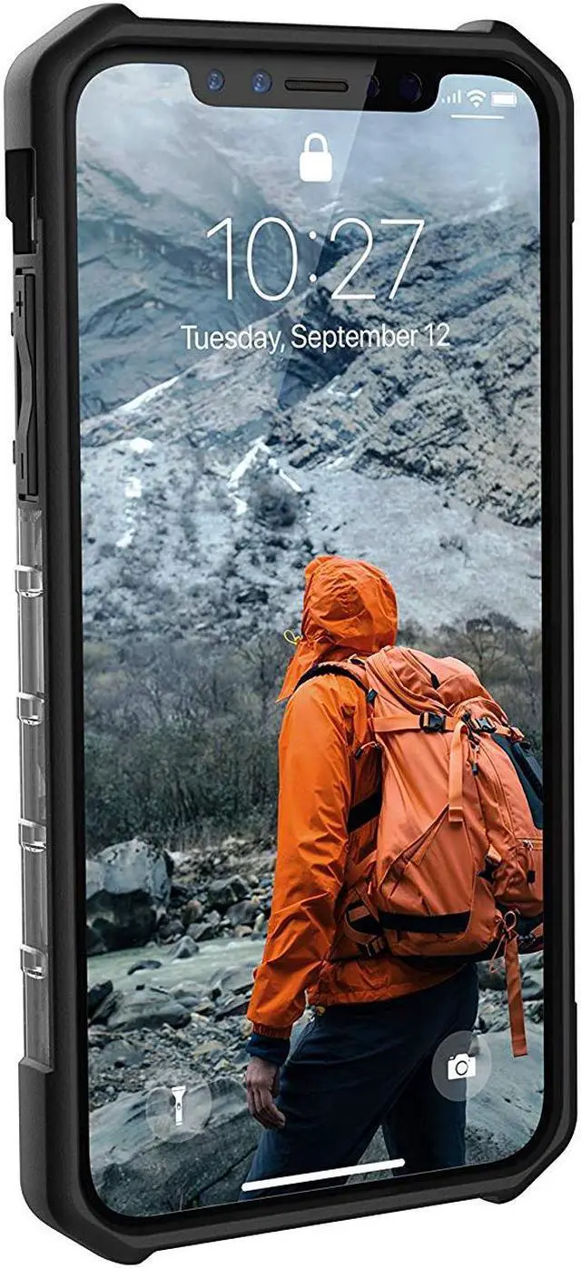 Alt view image 6 of 7 - UAG iPhone Xs / iPhone X [5.8-inch Screen] Plasma Feather-Light Rugged [Ash] Military Drop Tested iPhone Case