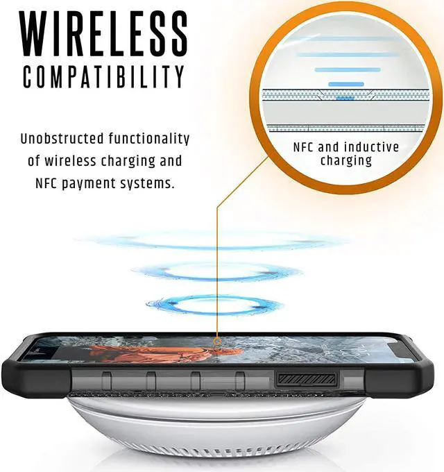 Alt view image 3 of 7 - UAG iPhone Xs / iPhone X [5.8-inch Screen] Plasma Feather-Light Rugged [Ash] Military Drop Tested iPhone Case