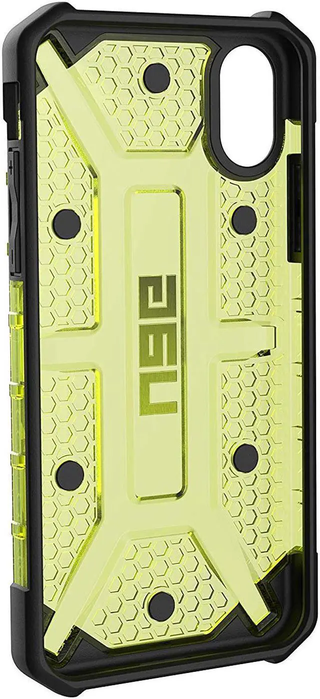 Alt view image 7 of 14 - UAG iPhone Xs / iPhone X [5.8-inch Screen] Plasma Feather-Light Rugged [Citron] Military Drop Tested iPhone Case