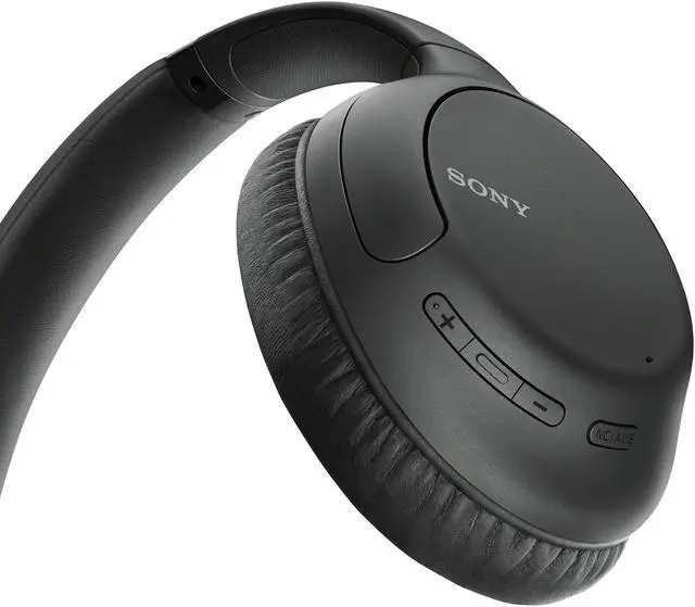 Alt view image 7 of 20 - Sony WH-CH710N Bluetooth Wireless Noise-Canceling Headphones (Black)