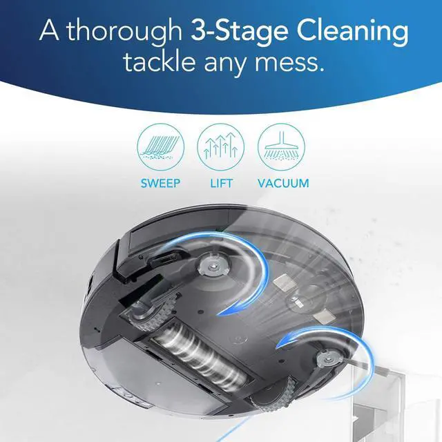 Alt view image 7 of 16 - ECOVACS DEEBOT 500 Smart Vacuum Robot (Factory )