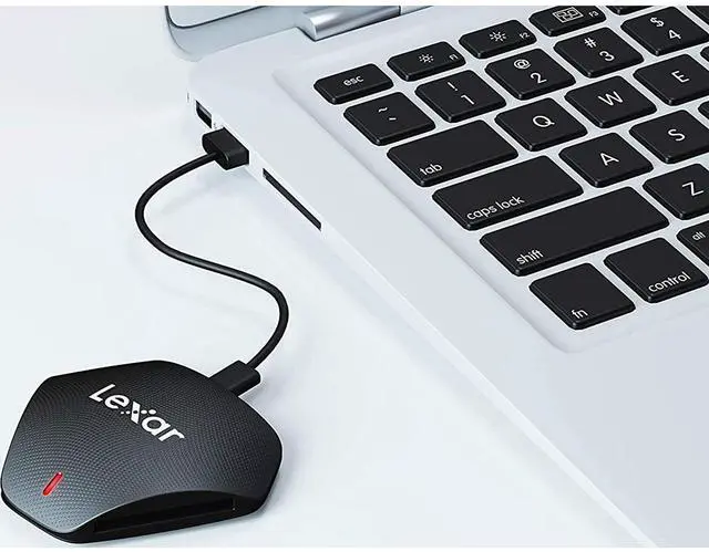 Alt view image 5 of 20 - Lexar CFX Memory Card Reader