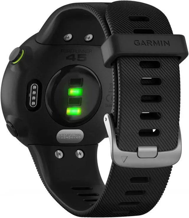 Alt view image 2 of 6 - Garmin Forerunner 45 GPS Heart Rate Monitor Running Smartwatch (Black- )