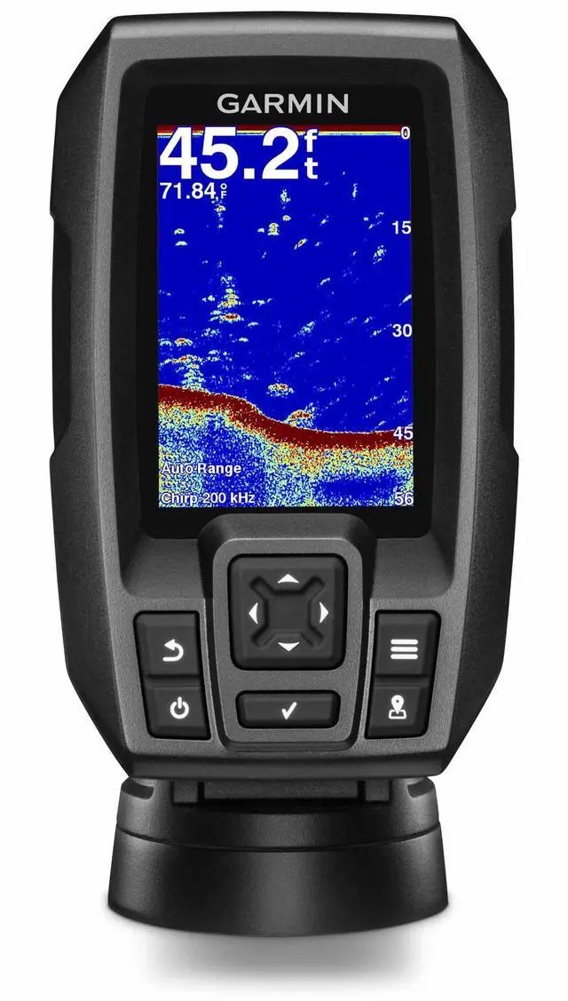 Alt view image 2 of 5 - Garmin Striker 4 3.5" CHIRP Fishfinder GPS (010-01550-00) with Protective Cover