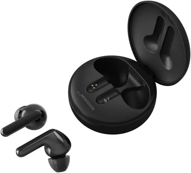 Alt view image 6 of 20 - LG HBS-FN4 TONE Free Wireless In-Ear Stereo Earbuds, Black #HBS-FN4.ACUSBKI