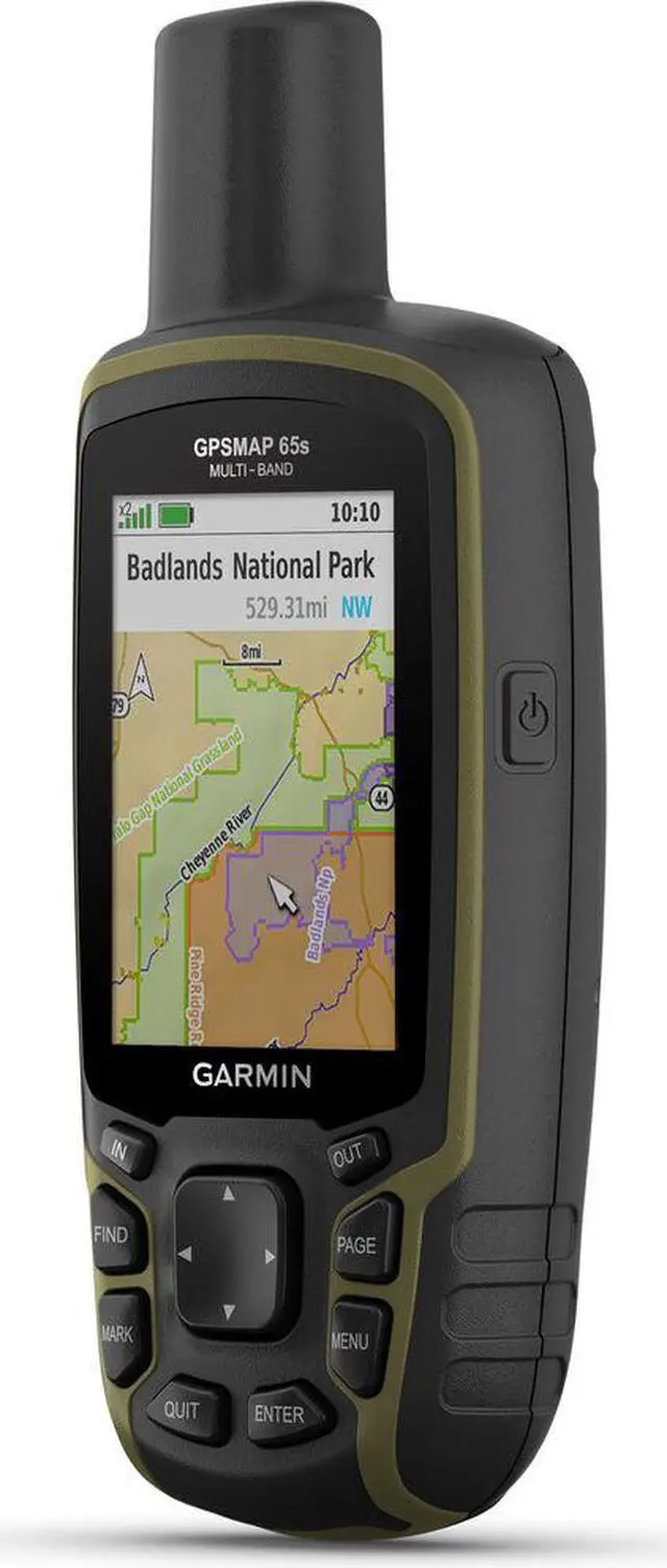 Alt view image 4 of 8 - Garmin GPSMAP 65s, Multi-Band/Multi-GNSS Handheld with Sensors