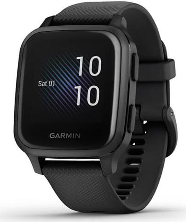 Garmin Venu SQ Music Edition - Black with Slate Bezel