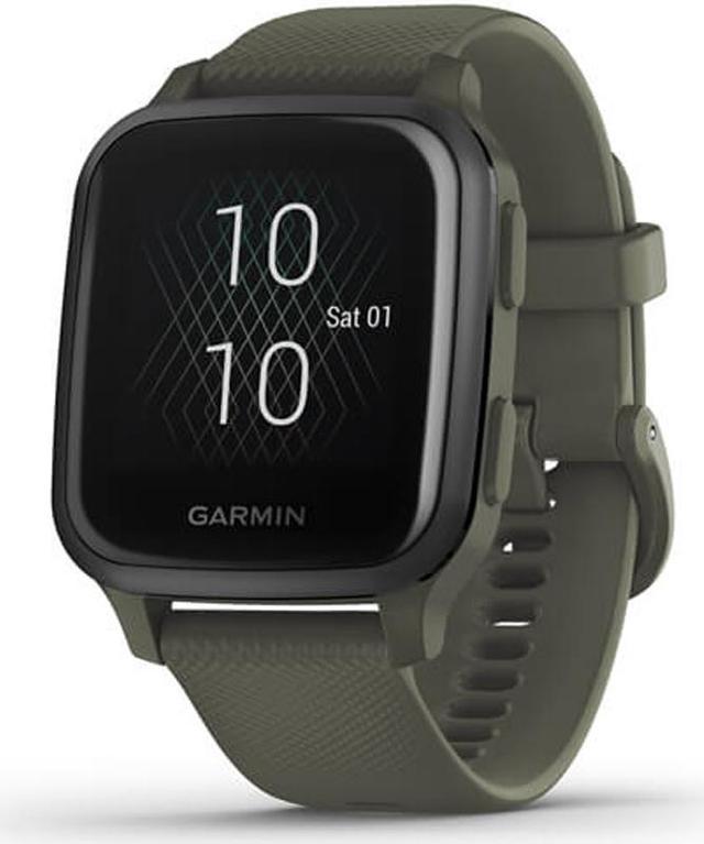 Garmin Venu SQ Music Edition - Moss with Slate Bezel - Newegg.ca