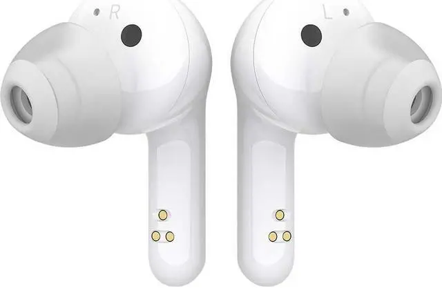 Alt view image 5 of 12 - LG TONE Free UVnano FN6 Wireless Earbuds w/ Meridian Audio - White