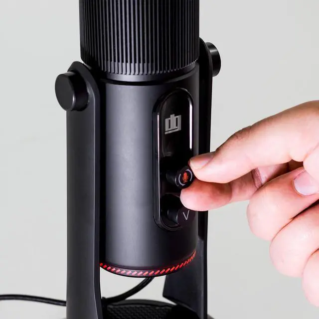 Alt view image 3 of 7 - Deco Gear PC Microphone for Gaming, Streaming, Music Recording, Virtual, USB Plug and Play