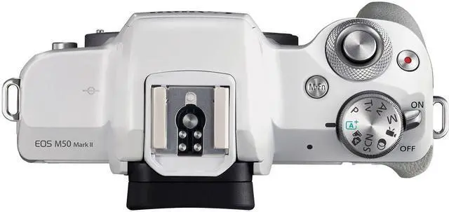 Alt view image 5 of 20 - Canon EOS M50 Mark II + EF-M 15-45mm is STM Kit White