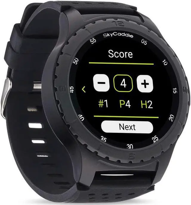Alt view image 7 of 7 - SkyCaddie GPS Golf Watch with Touchscreen Display Black + 2 Year Warranty